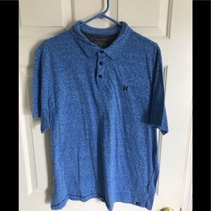 Hurley Mens Heathered Slim Fit polo XL